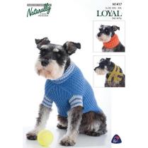 (N1417 Dog Sweater, Scarf and Cowl)